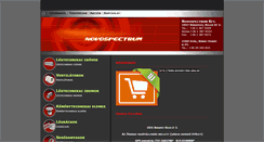 Desktop Screenshot of novospectrum.hu